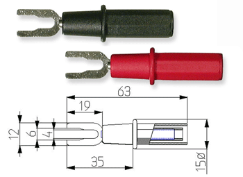 Full Safety Spade Terminal