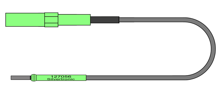 4mm Avionic Test Lead, Socket Size 20 (1mm I/D)