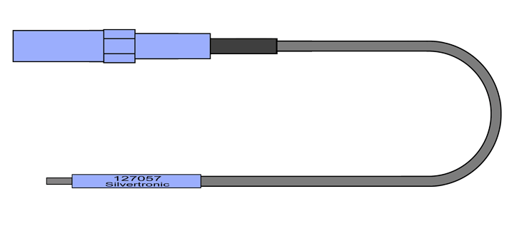 4mm Avionic Test Lead, Socket Size 22 (0.76mm I/D)