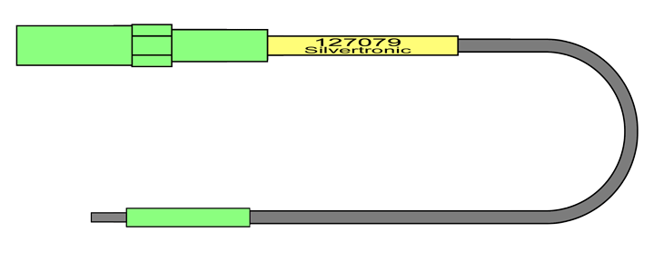 4mm Avionic Test Lead, Socket Size 22 (0.76mm I/D)