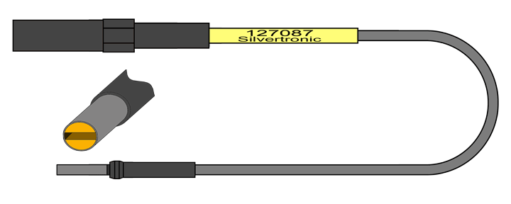 Avionic Test Lead, Socket Size MTC 22 (0.53 x 1.3mm)