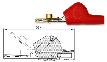 4mm Telecom Clip